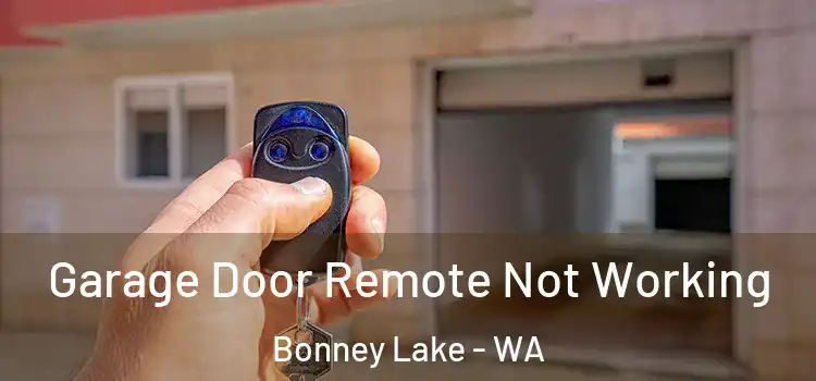  Garage Door Remote Not Working Bonney Lake - WA