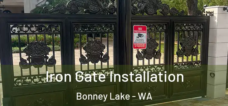 Iron Gate Installation Bonney Lake - WA